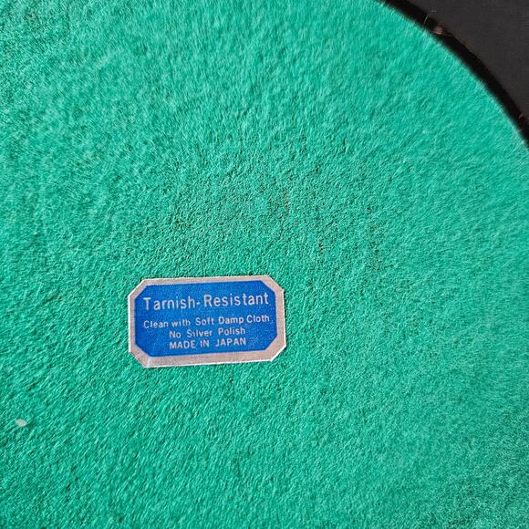 Vintage Low Brass Candlestick Holders Set of 2 Made in Japan MCM - Picture 5 of 7